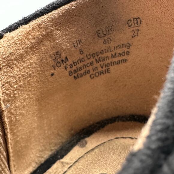 LifeStride Corie Ankle Bootie Microsuede Round Toe Black Womens Size US 10 EU 40 - Picture 3 of 8